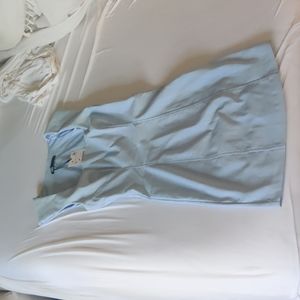 Zara powder blue mini dress